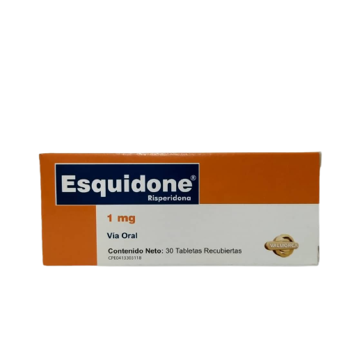 ESQUIDONE 1 MG X 30 TAB RISPERIDONA