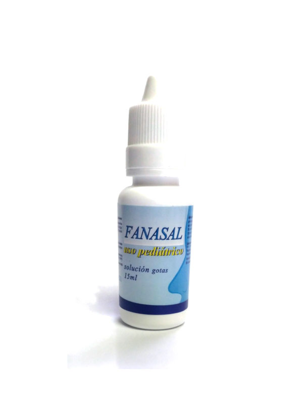 FANASAL (NAFAZOLINA) 0,05% GOTAS PED. X 15 ML