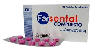 FARSENTAL COMPUESTO (LISINA+PROPINOX) X 10 TAB