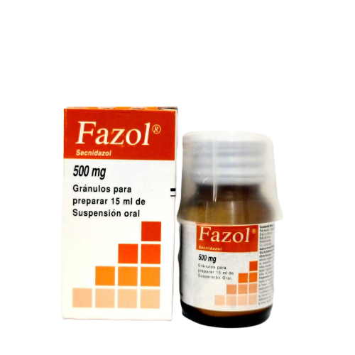 FAZOL (SECNIDAZOL) SUSP. ORAL 500MG X 15ML (DOLLDER)