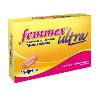 FEMMEX ULTRA IBUPROFENO + CAFEINA 200-30MG 10TAB