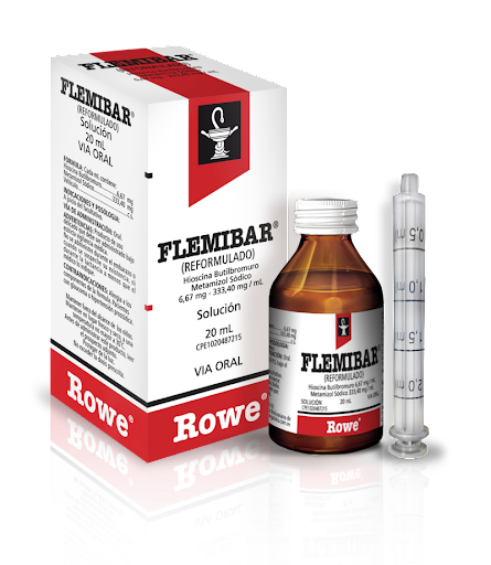 FLEMIBAR Gotas 20ML ROWE hioscina + metamizol