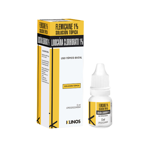 FLEMICAINE (LIDOCAINA) SOL. TOPICA X 5ML
