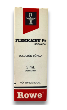 FLEMICAINE (LIDOCAINA) SOL. TOPICA X 5ML
