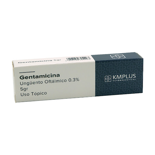 GENTAMICINA 0,3% UNG. OFTAL. X 5GR. ( KMPLUS)