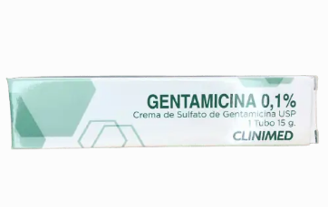 GENTAMICINA 0.1%  CREMA X 15 GR CLINIMED