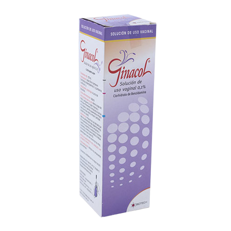 GINACOL 0.1% SOL VAGINAL DUCHA