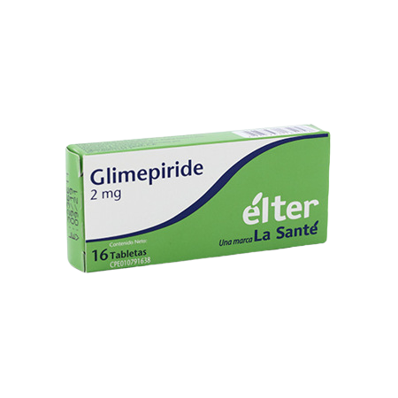 GLIMEPIRIDE 2 MG X 16 TAB LA SANTE