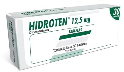 HIDROTEN 12,5X 30 TAB CLORTALIDONA