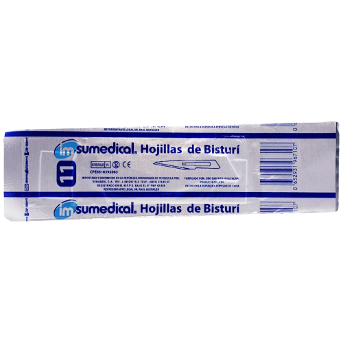 HOJILLA P/ BISTURI # 10 Y 11