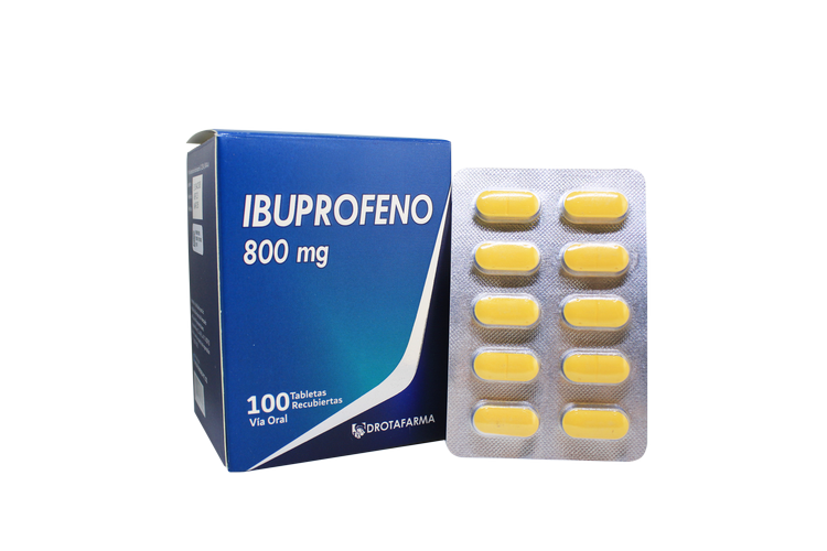 IBUPROFENO 800MG 10 TAB DROTAFARMA 
