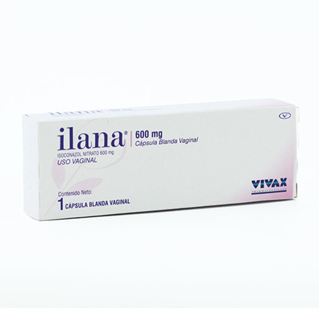ILANA ISOCONAZOL 600MG X 1 OVULO VAGINAL