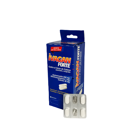 IVAGAN FORTE X 4 TAB.