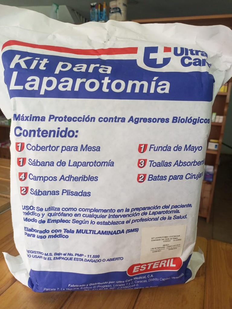KIT LAPAROTOMIA II X 1 UND.