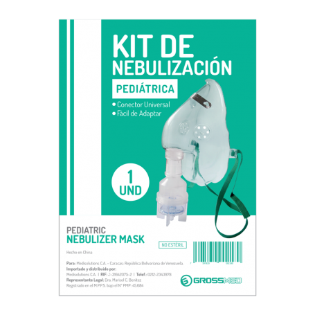 KIT PARA NEBULIZAR PEDIATRICO