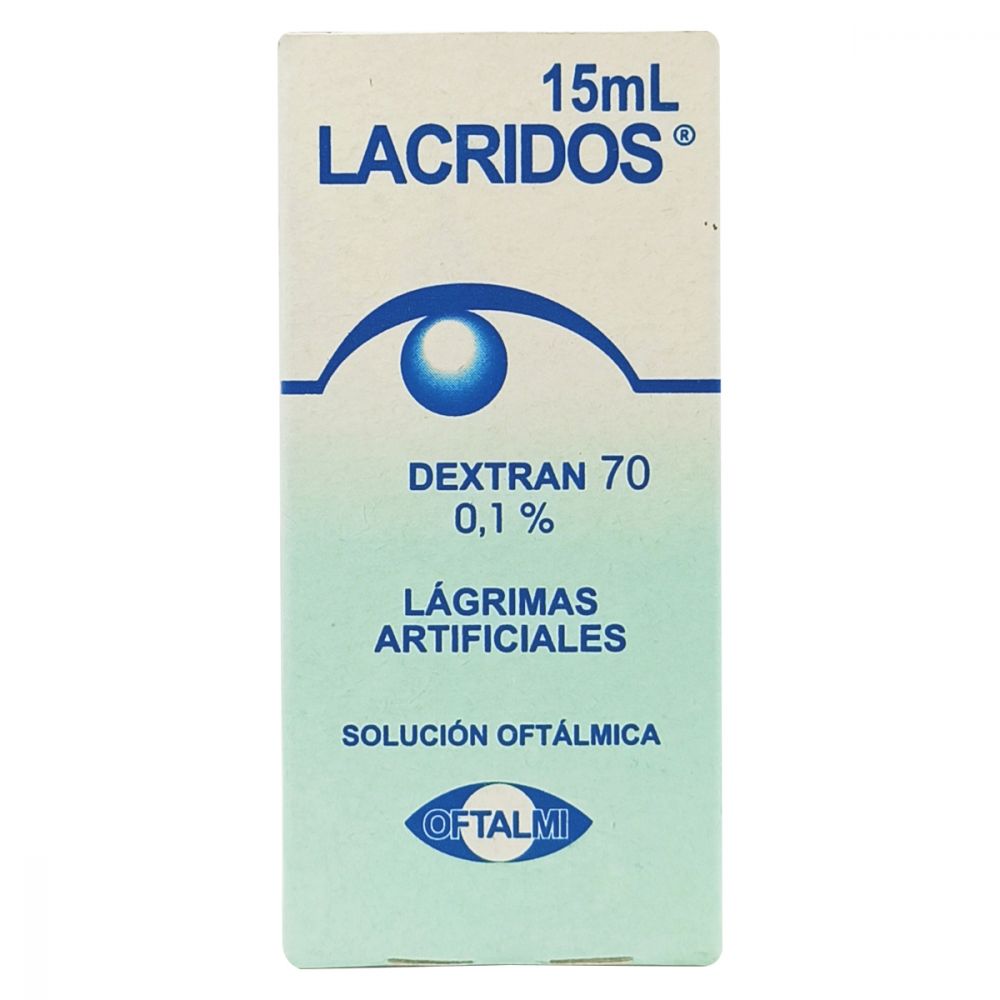 LACRIDOS DEXTRAN 0,1% LAGRIMAS ARTIFICIALES X 15ML