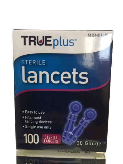 LANCETAS TRUE METRIX X 100 UND.
