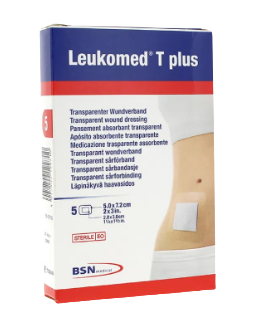 LEUKOMED T PLUS 5.0X7.2CM