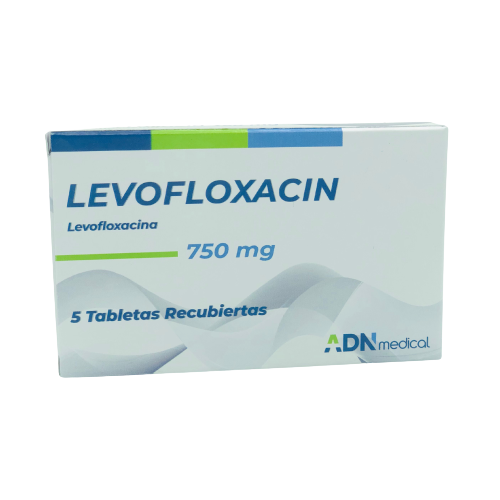 LEVOFLOXACINA 750 MG X 5 TAB ALESS