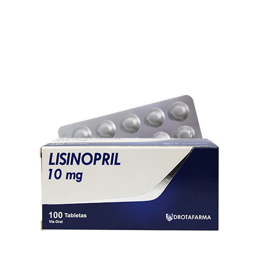 LISINOPRIL 10 MG X 10 TAB DROTAFARMA