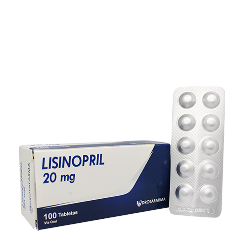LISINOPRIL 20 MG X 10 TAB DROTAFARMA