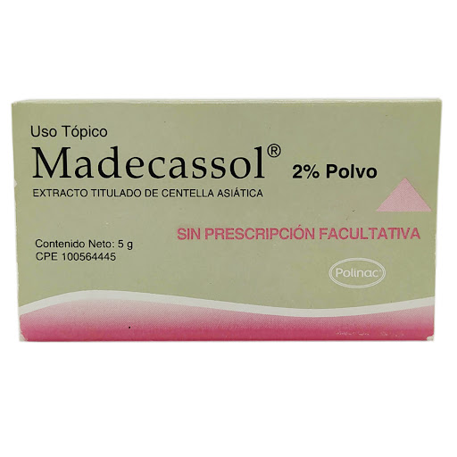 MADECASSOL POLVO 2% X 5 GR.