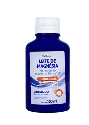 LECHE MAGNESIA 80MG/ML X 100ML SALUD LAXANTE