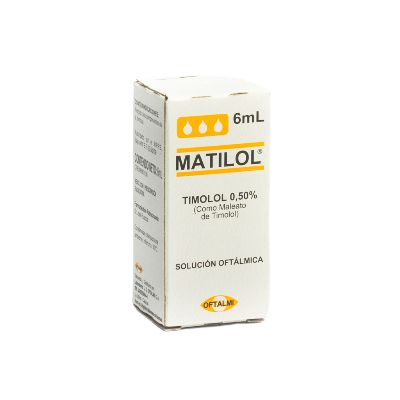 MATILOL (TIMOLOL) 0,50% SOL. OFT X 6ML
