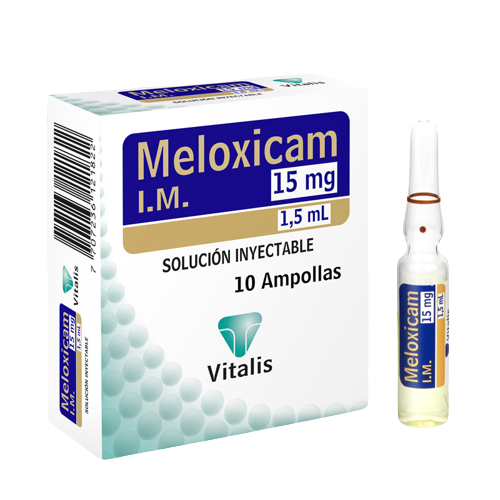 MELOXICAM 15MG/1,5ML AMPOLLA IM VITALIS