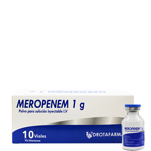 MEROPENEM 1G X 1 AMP I.V DROTAFARMA