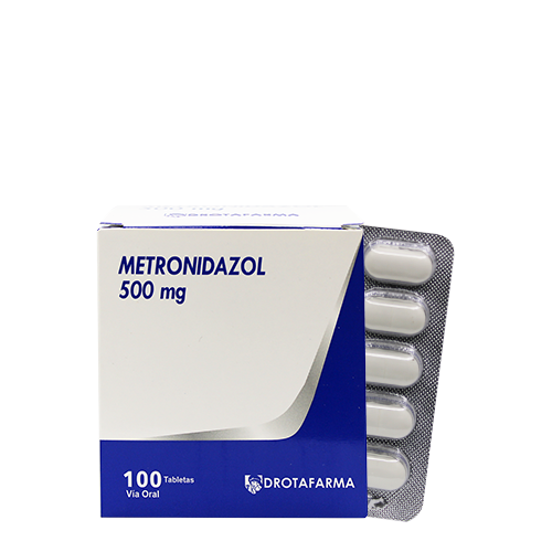 METRONIDAZOL 500 MG X 10 TAB DROTAFARMA LATTAN
