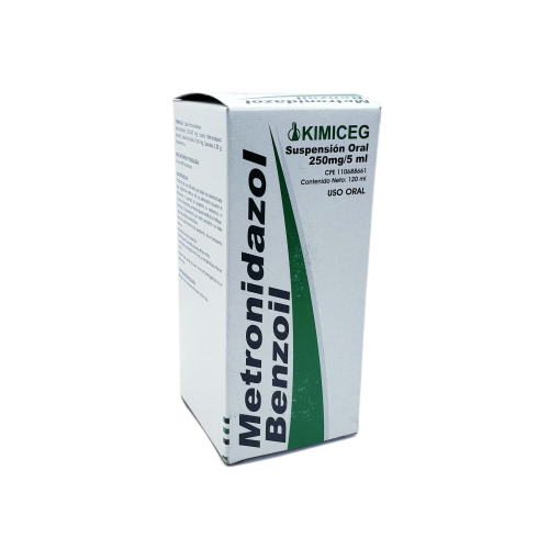 METRONIDAZOL 250MG/5ML SUSPENSION 120ML KIMICEG