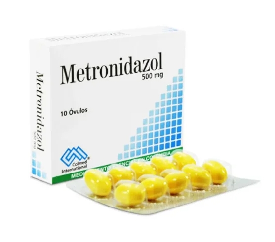 METRONIDAZOL 500MG X 10 OVULOS ALESS COLMED