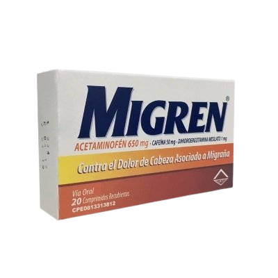 MIGREN X 20 COMP