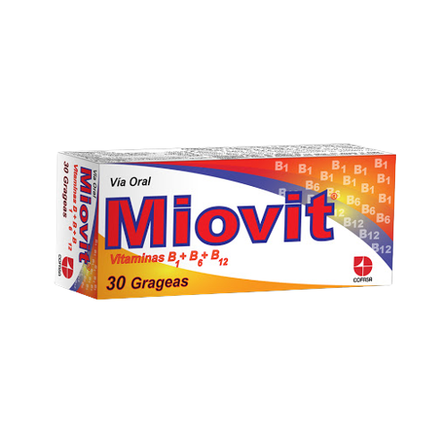 MIOVIT (COMPLEJO B) X 30 GRAGEAS