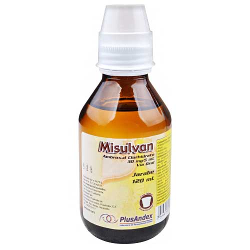 MISULVAN 30MG JBE ADULTO X 120ML AMBROXOL