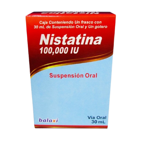 NISTATINA  SUSP. X 30 ML BALAXI BRIXMEDIC