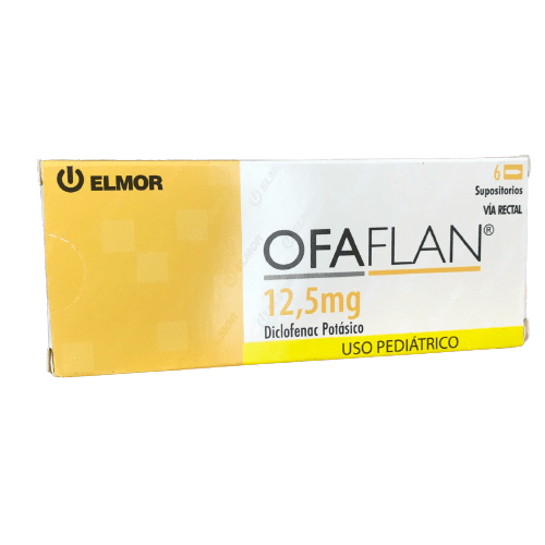 OFAFLAN DICLOFENAC 12,5MG X 6 SUPOSITORIO