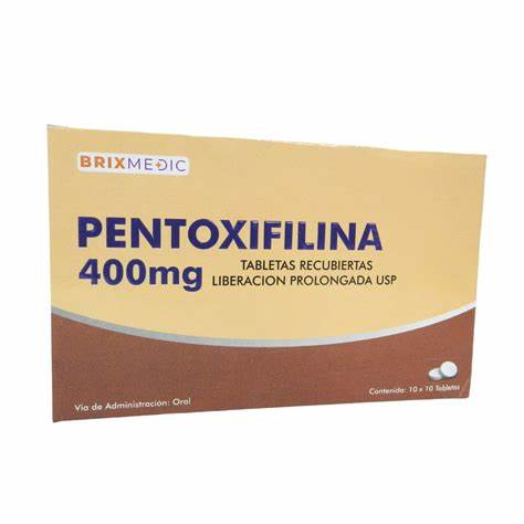 PENTOXIFILINA 400 MG x 10 TAB BRIXMEDIC