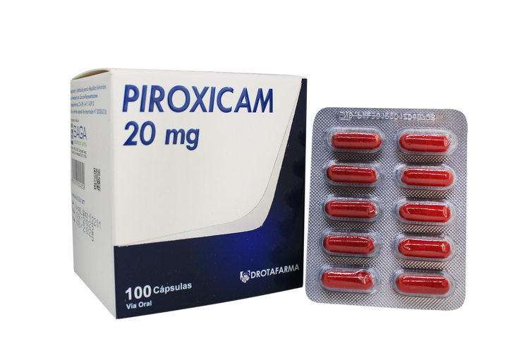 PIROXICAM 20MG X 10 CAPS DROTAFARMA
