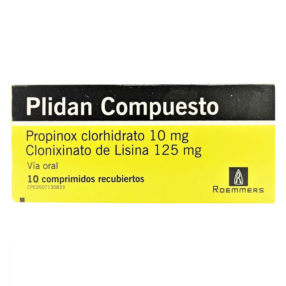 PLIDAN COMPUESTO X 10 COMP.