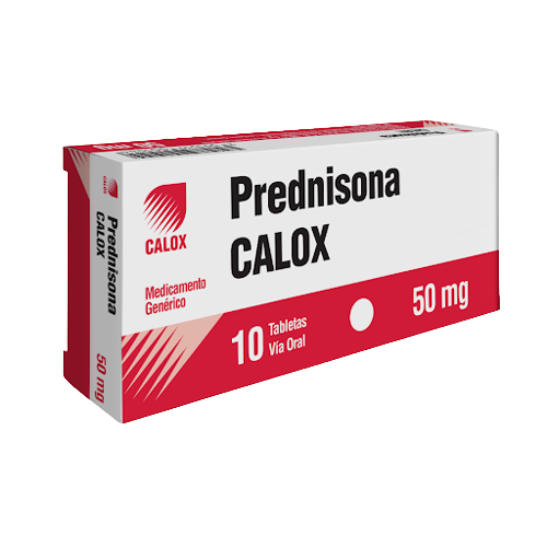 PREDNISONA 50 MG X 10 TAB CALOX