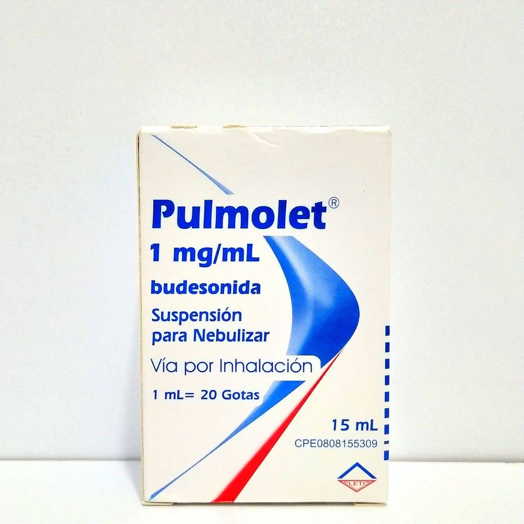 PULMOLET (BUDESONIDA) 1MG/ML SOL. P/NEBULIZAR