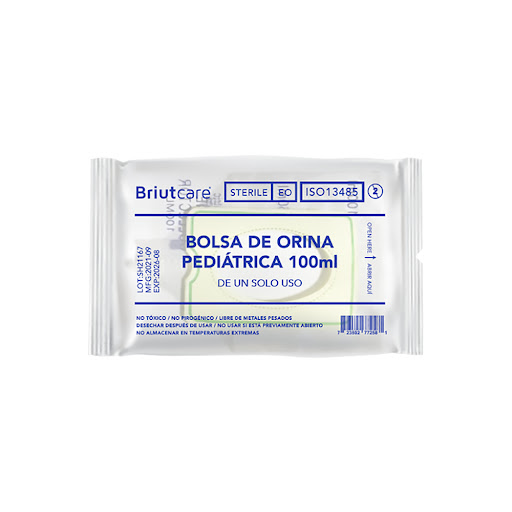 RECOLECTOR ORINA PEDIATRICO