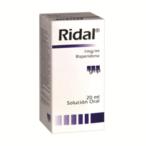 RIDAL 1MG/ML GOTAS X 20ML ROWE RISPERIDONA