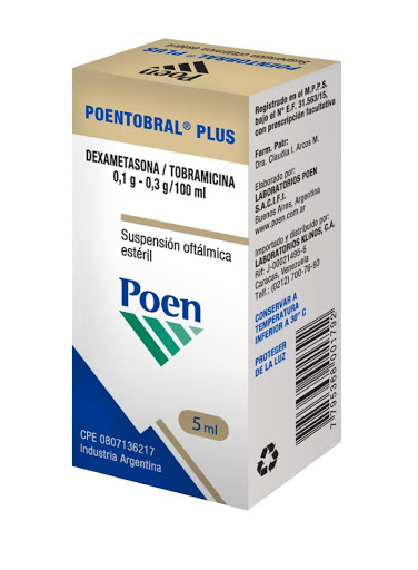 POENTOBRAL TOBRAMICINA UNGUENTO OFTALMICO