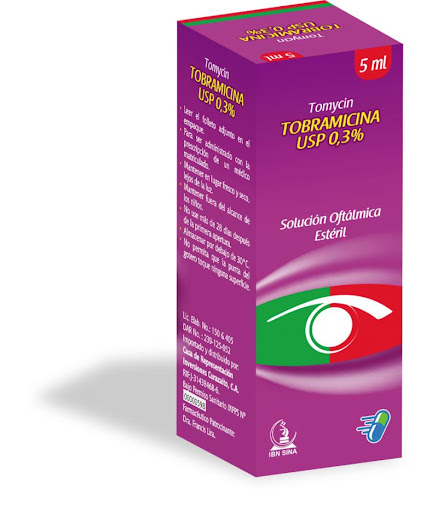 TOMYCIN TOBRAMICINA 0,3% SOL. OFT X 5ML