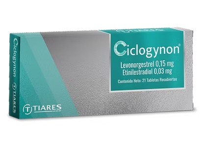 CICLOGYNON Levonorgestrel 0.15 Etinilestradiol 0.03 21 TAB