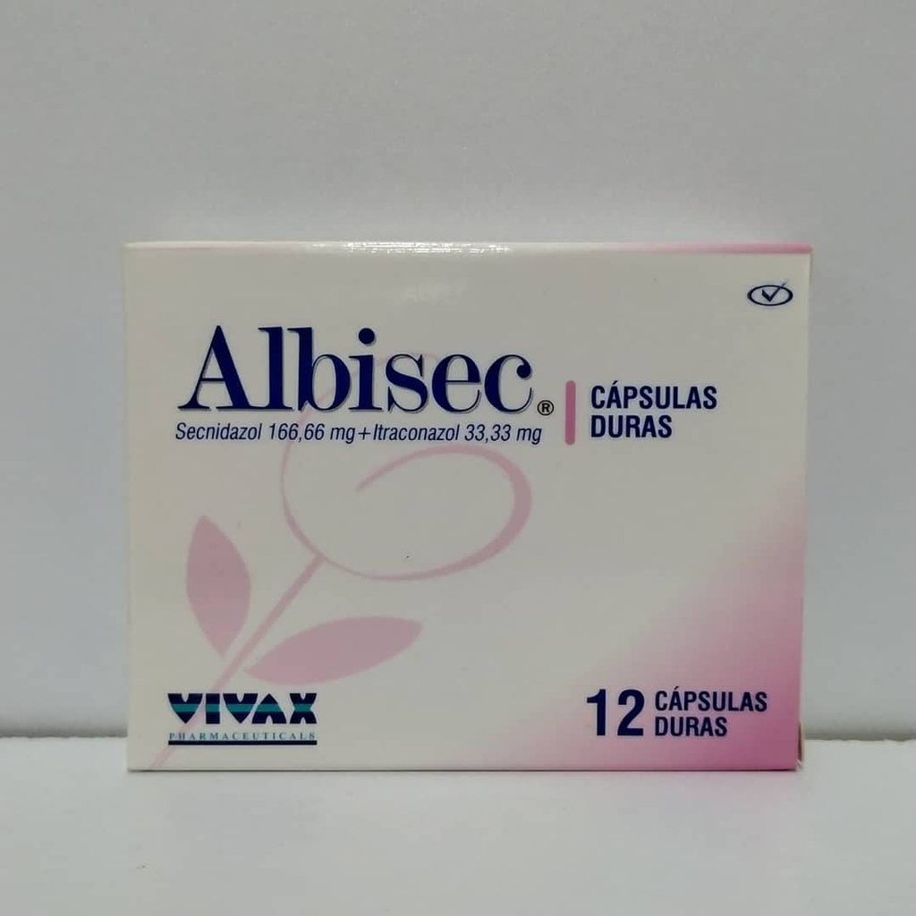 ALBISEC (SECNIDAZOL+ITRACONAZOL) X 12 TAB. (VIVAX)