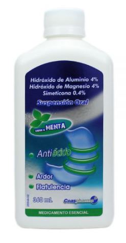 ANTIACIDO SABOR A MENTA X 360 ML (COASPHARMA)